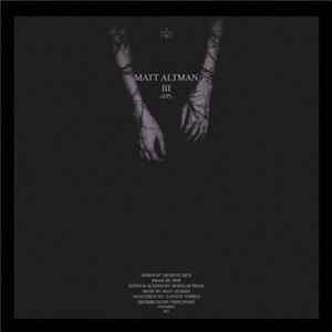 Matt Altman - III (EP) Album