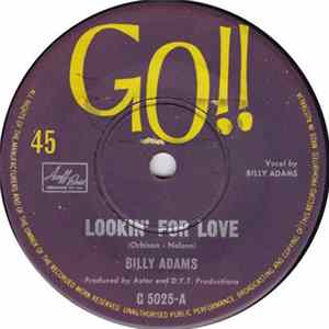 Billy Adams - Lookin' For Love Album