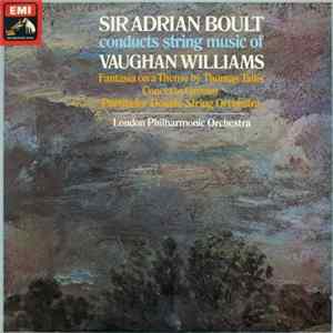 Sir Adrian Boult, Vaughan Williams, London Philharmonic Orchestra - Sir Adrian Boult Conducts String Music Of Vaughan Williams Album