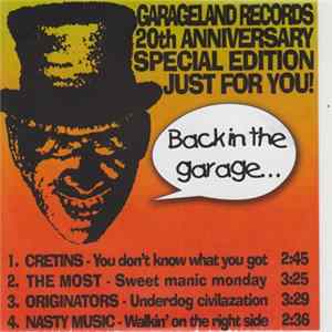 Various - Back in the garage Album