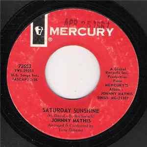 Johnny Mathis - Saturday Sunshine / Two Tickets And A Candy Heart Album