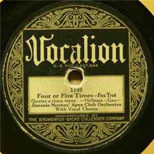 Jimmie Noone's Apex Club Orchestra - Four Or Five Times / Every Evening (I Miss You) Album