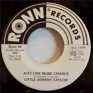 Little Johnny Taylor - Just One More Chance Album
