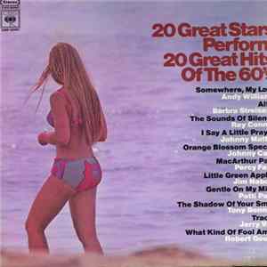 Various - 20 Great Stars Perform 20 Great Hits Of The 60's Album