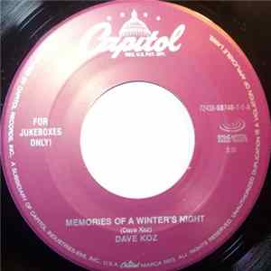 Dave Koz - Memories Of A Winter's Night Album