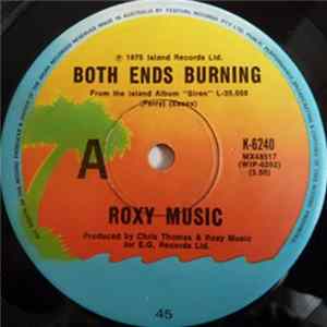 Roxy Music - Both Ends Burning Album