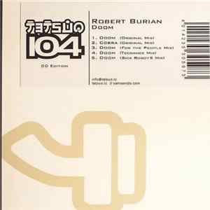 Robert Burian - Doom Album