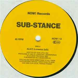 Sub-Stance - Alice Album