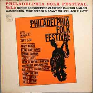 Various - Philadelphia Folk Festival, Vol. 1 Album