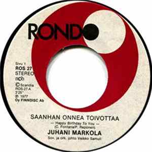 Juhani Markola - Saanhan Onnea Toivottaa Album