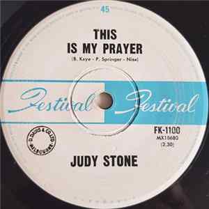 Judy Stone - This Is My Prayer Album