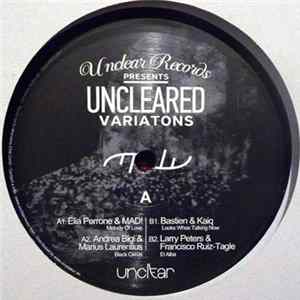 Various - Uncleared Variations Album