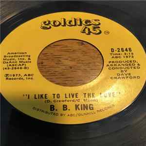B.B. King - To Know You Is To Love You Album
