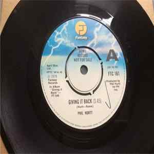 Phil Hurtt - Giving It Back Album