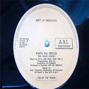 Art Of Deejays - Papa The Melis "The Night Buster" Album
