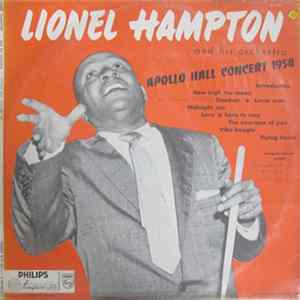 Lionel Hampton And His Orchestra - Apollo Hall Concert 1954 Album