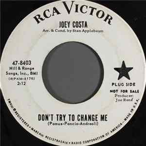 Joey Costa - Don't Try To Change Me Album