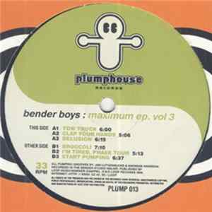 Bender Boys - Maximum EP. Vol 3 Album