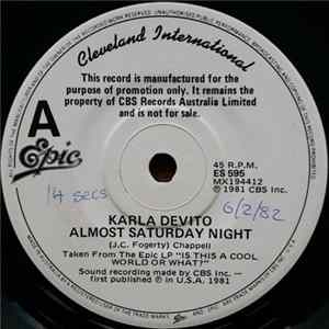 Karla DeVito - Almost Saturday Night Album