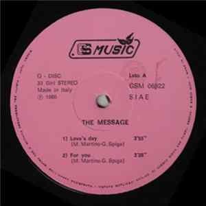 The Message - Love's Day / For You / Saturday / Good Foot Album