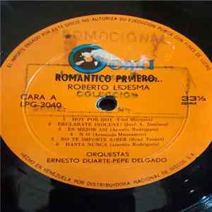 Roberto Ledesma - Romántico Primero... Album