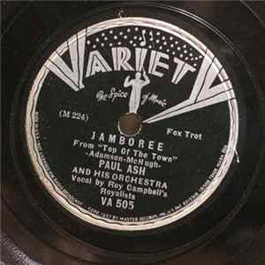 Paul Ash And His Orchestra - Jamboree / Tiger Rag Album