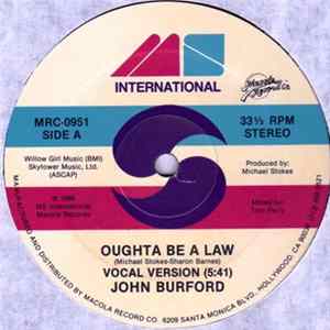 John Burford - Oughta Be A Law Album