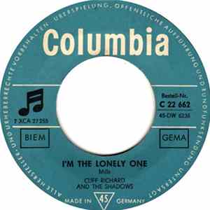 Cliff Richard & The Shadows - I'm The Lonely One Album