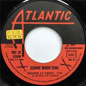 Jeanne-Marie Sens - Madame La Girafe / C'Est Une Histoire Tres Jolie Album
