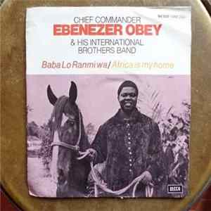 Chief Commander Ebenezer Obey & His International Brothers Band - Baba Lo Ranmi Wa Album