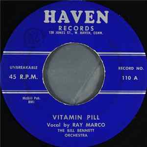 Ray Marco / Johnny Corvo - Vitamin Pill / Alone And Lonely Album