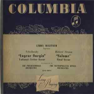 Ljuba Welitsch - Tchaikovsky, The Philharmonia Orchestra, Richard Strauss, The Metropolitan Opera Orchestra - Eugene Onegin - Tatiana's Letter Scene / Salome - Final Scene Album