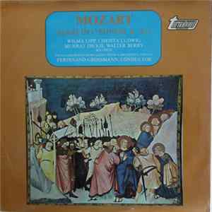 Mozart, Wilma Lipp, Christa Ludwig, Murray Dickie, Walter Berry, Vienna Pro Musica Orchestra, Vienna Oratorio Choir, Ferdinand Grossmann - Mass In C Minor, K. 427 Album