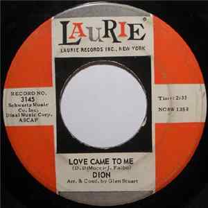 Dion - Love Came To Me Album