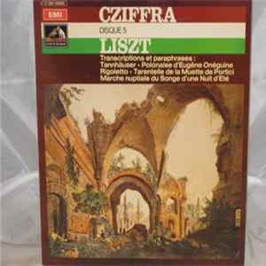 Cziffra - Liszt - Transcriptions Et Paraphrases Album