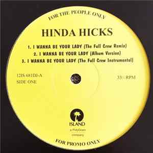 Hinda Hicks - I Wanna Be Your Lady Album