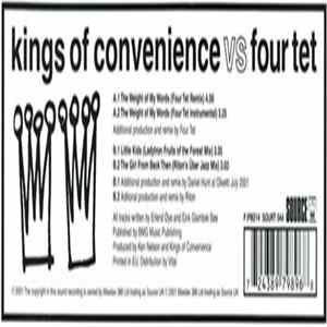 Kings Of Convenience vs Four Tet - The Weight Of My Words Album