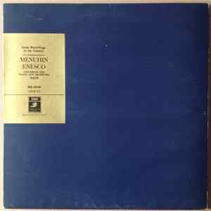 Yehudi Menuhin, Georges Enesco, J.S. Bach, Pierre Monteux - Concertos For Violin And Orchestra Album