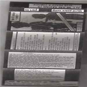 Various - World Peace Compilation (Parts 2) Album