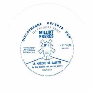 Gilbert Bécaud - la Marche de Babette Album