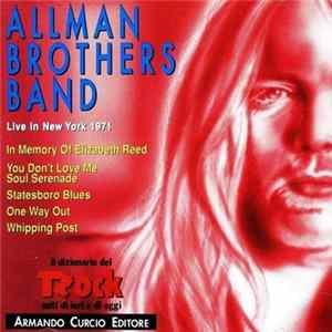 The Allman Brothers Band - Live In New York 1971 Album