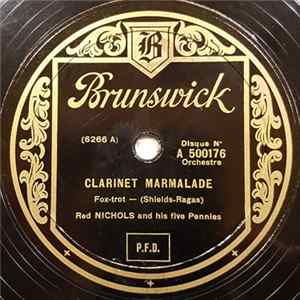 Red Nichols And His Five Pennies - Clarinet Marmalade / Sweet Sue Just You Album