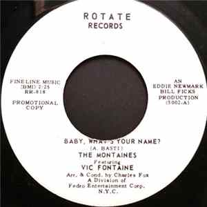 The Montaines Featuring, Vic Fontaine - Baby, What's Your Name? Album