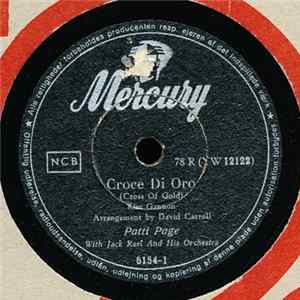 Patti Page With Jack Rael And His Orchestra - Croce di Oro / Go On With The Wedding Album