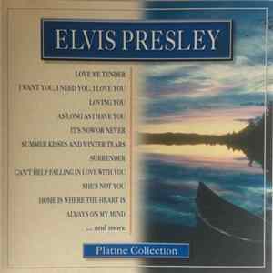 Elvis Presley - Elvis Presley Platine Collection Album