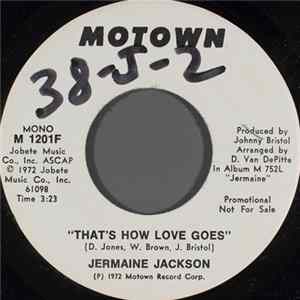 Jermaine Jackson - That's How Love Goes Album