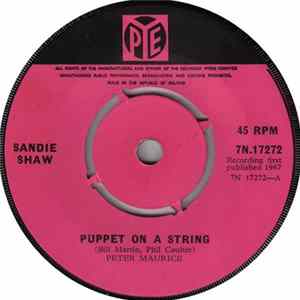 Sandie Shaw - Puppet On A String Album