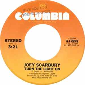 Joey Scarbury - Sunset Boulevard Album