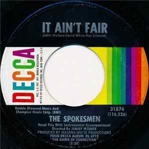 The Spokesmen - It Ain't Fair Album