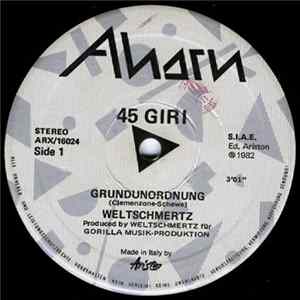 Weltschmertz - Grundunordnung Album